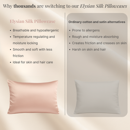 Elysian Silk Pillowcase